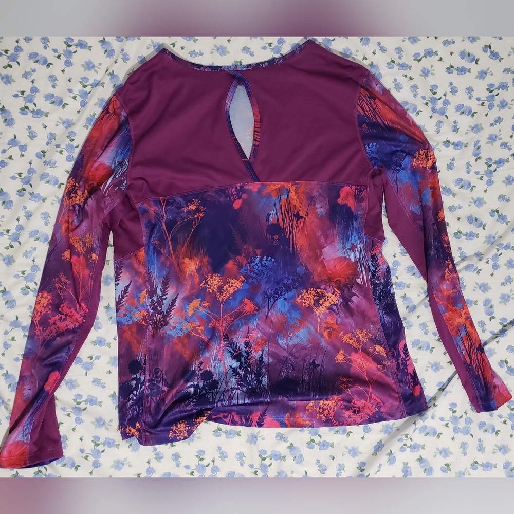 Reel Legends Reel-Tec Women's XL Activewear Longsleeve Shirt - Picture 2 of 3
